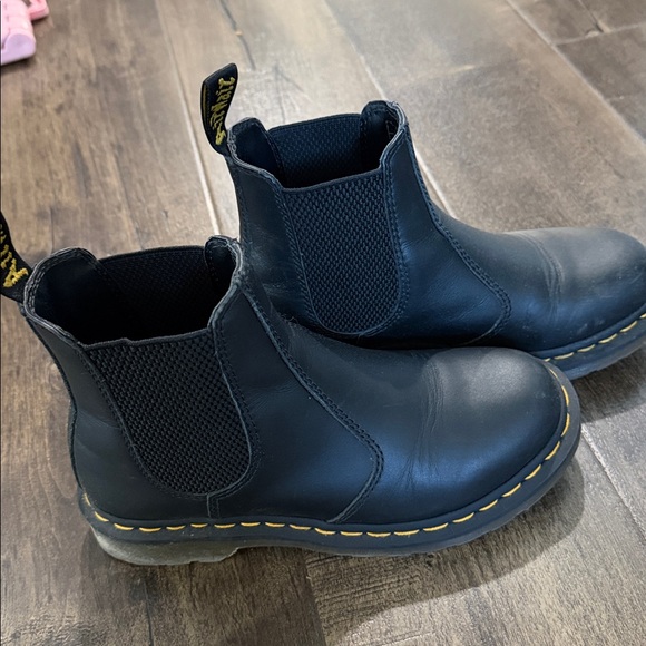 Dr. Martens Black Leather Chelsea Ankle Boots/
Booties - Picture 4 of 5